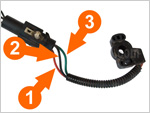 Throttle Position Sensor (TPS) Test (Ford 5.0L, 5.8L) Throttle Position Sensor (TPS) Test (Ford 5.0L, 5.8L)
