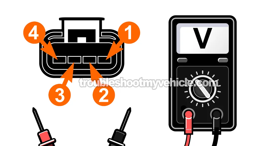 PWM Fan Relay Connector Circuits. How To Test The Radiator Fan Motor (1997, 1998, 1999 2.0L SOHC Dodge/Plymouth Neon)