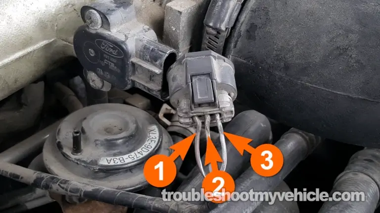 Testing The TPS Voltage Signal. How To Test The Throttle Position Sensor (1997, 1998, 1999, 2000 4.2L V6 Ford E150, E250)