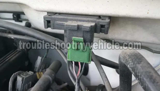 Where is the map sensor located on a jeep cherokee