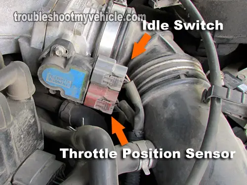 How to replace throttle position sensor 2002 nissan xterra #10