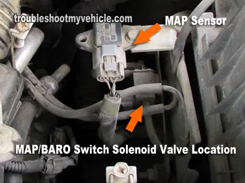 Nissan map baro pressure switch solenoid valve #10