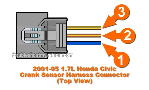 How To Test The Crankshaft Position Sensor (2001-2005 1.7L Honda Civic)