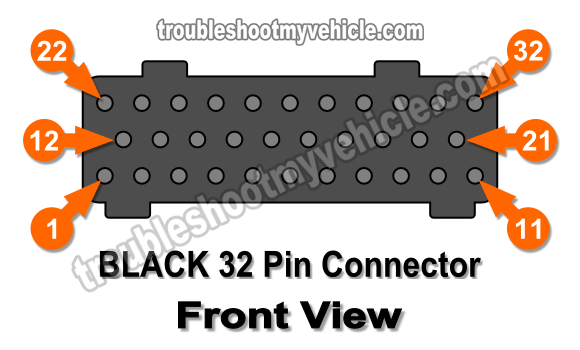 Chrysler pcm connectors