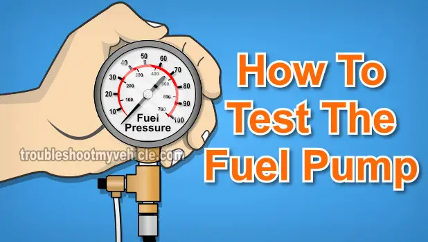 How To Test The Fuel Pump (1994-1999 2.0L Mazda 626)