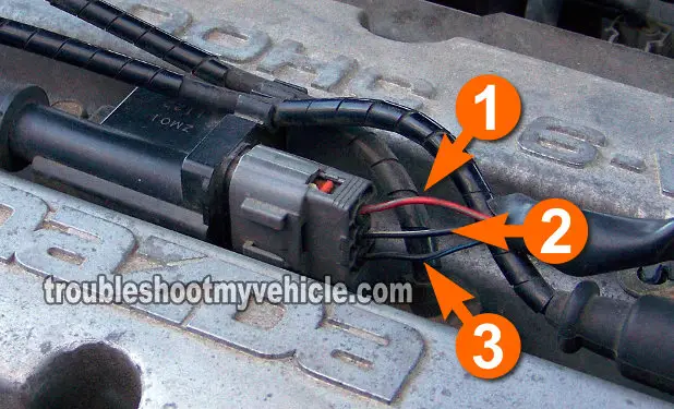 Verifying The Ignition Coil Is Getting Power And Ground. How To Test The Ignition Coils (1999-2001 1.6L Mazda Protegé)