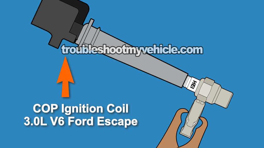 How To Test The Ignition COP Coils (2001, 2002, 2003, 2004, 2005, 2006, 2007 3.0L V6 Ford Escape And Mazda Tribute)