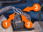 How To Test The Throttle Position Sensor (2.3L Ranger, Mustang, B2300) How To Test The Throttle Position Sensor (2.3L Ranger, Mustang, B2300)