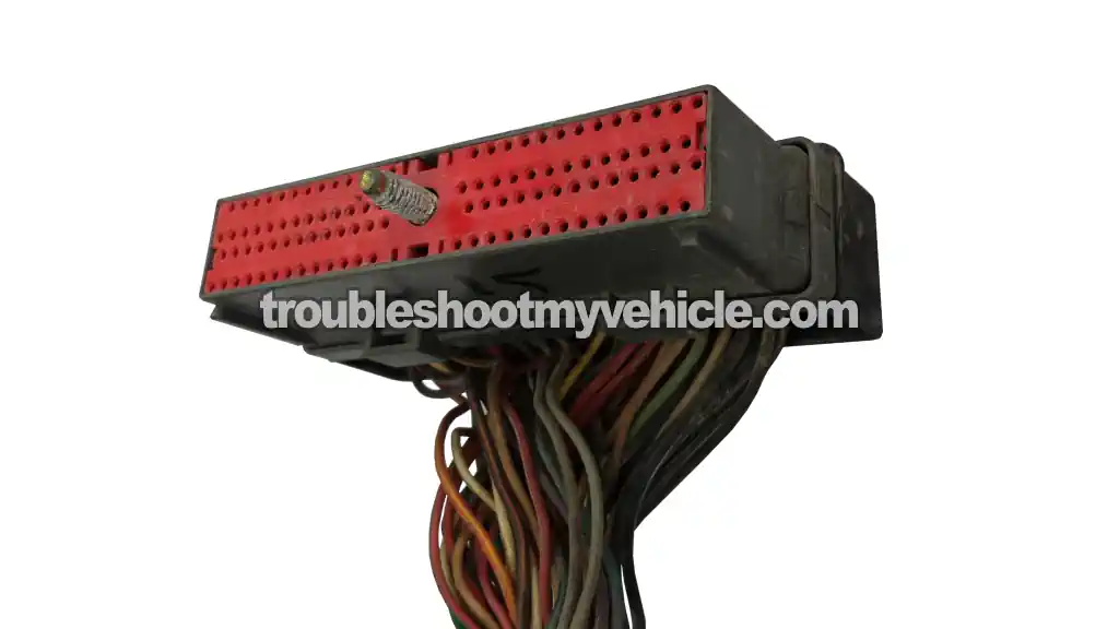 PCM 104-Pin Connector Pin Out Chart (1999, 2000 3.8L V6 Ford Windstar) PCM 104-Pin Connector Pin Out Chart (1999, 2000 3.8L V6 Ford Windstar)