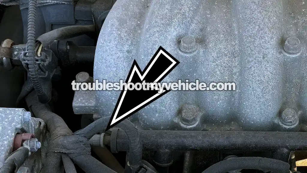 Checking Fuel Pressure With A Fuel Pressure Gauge. How To Test The Fuel Pump  (2000 3.0L V6 Ford Taurus, Mercury Sable)