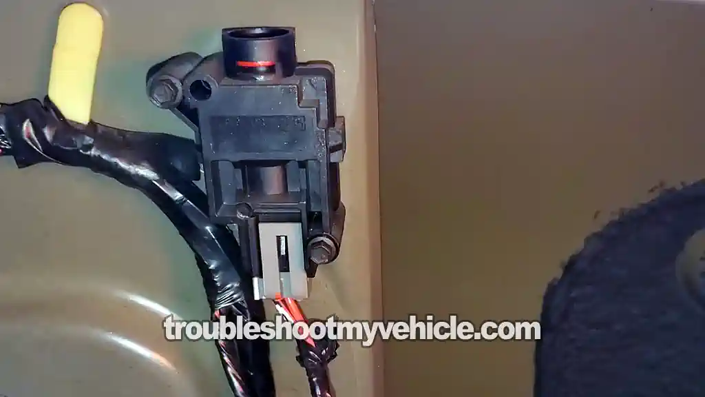 Fuel Pump Inertia Switch: Location, Function, And Reset (1991, 1992, 1993, 1994, 1995, 1996, 1997, 1998, 1999, 2000, 2001, 2002, 2003, 2004, 2005, 2006, 2007 3.0L V6 Ford Taurus, Mercury Sable)