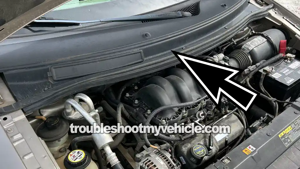 Plastic Wiper Cowling. How To Do And Interpret An Engine Compression Test (1995, 1996, 1997, 1998, 1999, 2000, 2001, 2002, 2003 3.8L V6 Ford Windstar)