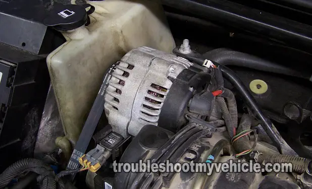 Part 1 -How to Test the Alternator (GM 3.8L) fuse box in buick century 