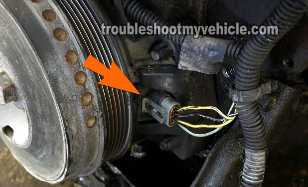 vz commodore crank angle sensor fault