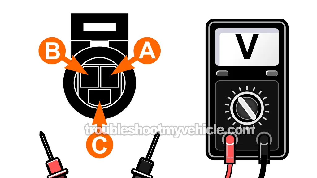 Making Sure The MAP Sensor Is Getting 5 Volts. How To Test The MAP Sensor (1995 2.0L Dodge Stratus)