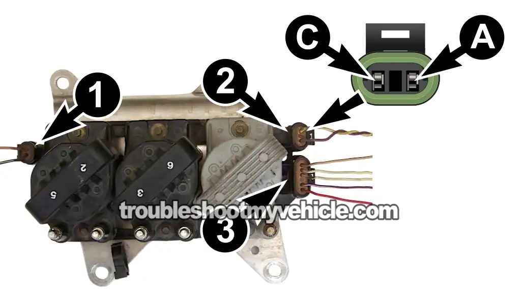 Circuit Description Of The 7X Crankshaft Position Sensor. How To Test The 7X Crankshaft Position Sensor (1994, 1995, 1996, 1997, 1998, 1999, 2000, 2001, 2002, 2003, 2004, 2005 3.1L V6 Buick Century)