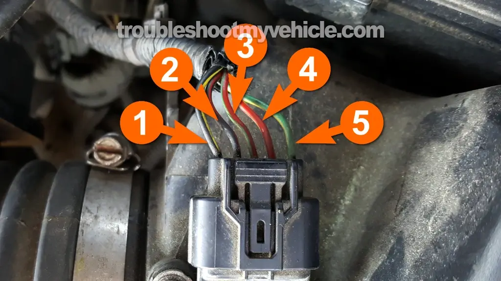 Testing The MAF Signal Key On Engine Running. How To Test The MAF Sensor: Diagnosing DTCs P0101, P0102, P0103 (2003, 2004, 2005, 2006, 2007 2.4L Honda Accord)