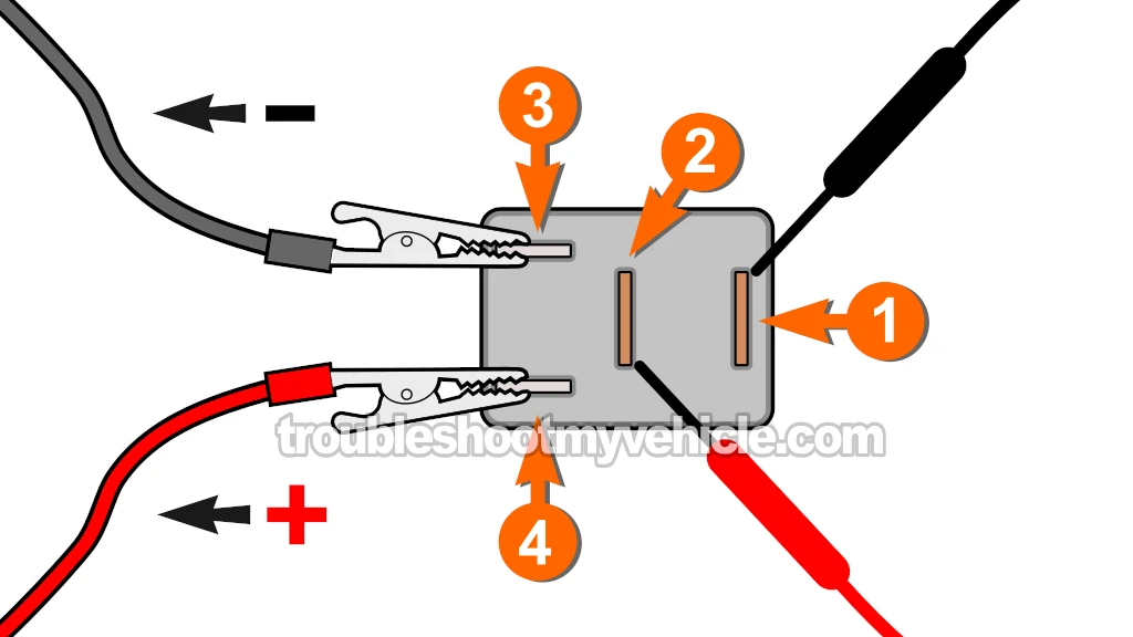 How To Bench-Test The Condenser Fan Relay (1996, 1997, 1998, 1999, 2000 1.6L Honda Civic)