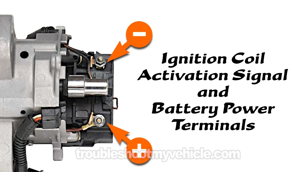 Making Sure The Ignition Coil Is Getting Power. Engine No-Start Ignition System Tests (1991, 1992, 1993, 1994 1.5L Toyota Tercel)