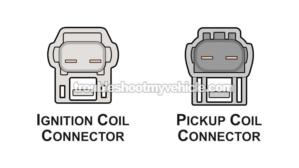 Distributor Connector Circuit Descriptions. How To Test The Distributor Pickup Coil (1991, 1992, 1993, 1994 1.5L Toyota Tercel)