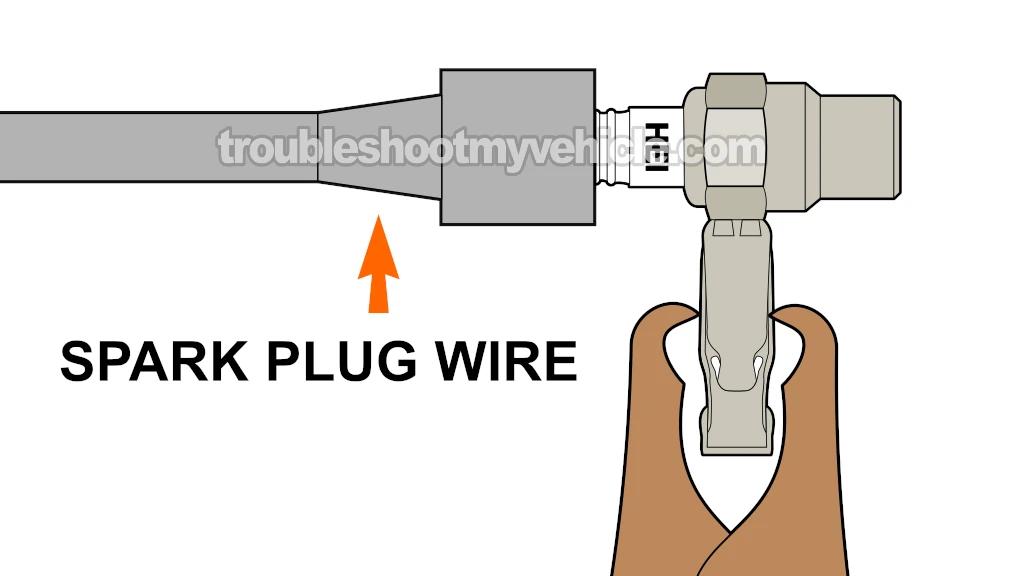 Checking For Spark With A Spark Tester. How To Test The Ignition Coils (1997, 1998, 1999, 2000, 2001 2.2L Toyota Camry)