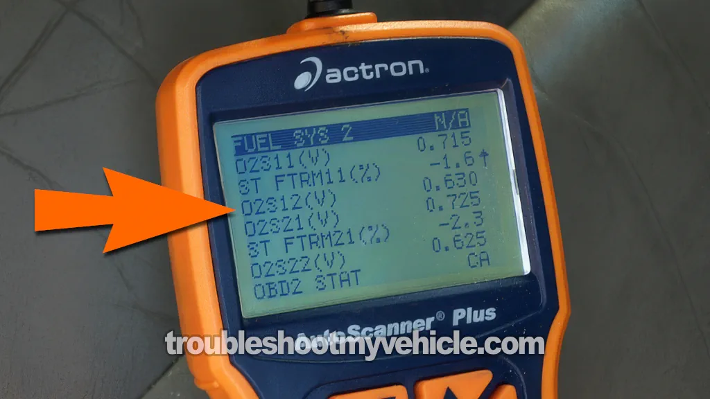 Checking The Performance Of The Rear Oxygen Sensor. How To Troubleshoot P0420 -Catalytic Converter Tests (1996, 1997, 1998, 1999, 2000, 2001, 2002, 2003 5.2L, 5.9L V8 Dodge Ram Pickup)
