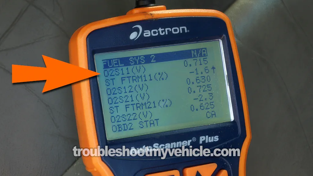 Checking The Performance Of O2 Sensor 1/1. P0132 Diagnostic: O2 Sensor 1/1 Tests (1996, 1997, 1998, 1999, 2000, 2001, 2002, 2003 5.2L, 5.9L V8 Dodge Ram Pickup) Checking The Performance Of O2 Sensor 1/1. P0132 Diagnostic: O2 Sensor 1/1 Tests (1996, 1997, 1998, 1999, 2000, 2001, 2002, 2003 5.2L, 5.9L V8 Dodge Ram Pickup)