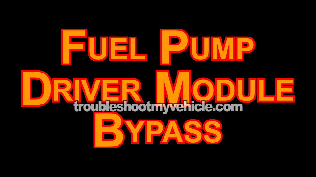 Bypassing The FPDM Module (2004, 2005, 2006, 2007, 2008, 2009, 2010 4.0L V6 Ford Explorer And Mercury Mountaineer) Bypassing The FPDM Module (2004, 2005, 2006, 2007, 2008, 2009, 2010 4.0L V6 Ford Explorer And Mercury Mountaineer)