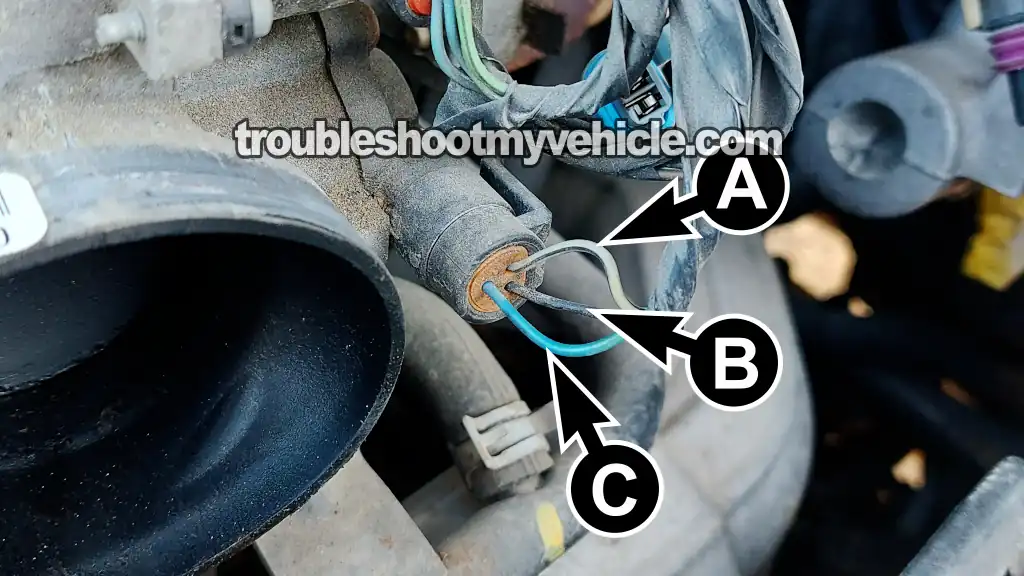 Throttle Position Sensor (TPS) Circuit Descriptions. How To Test The TPS With A Multimeter (1999, 2000, 2001, 2002, 2003, 2004 3.4L V6 Oldsmobile Alero)