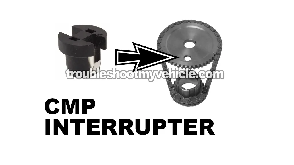 Making Sure The CMP Sensor Interrupter Hasn't Fallen Off. How To Test The CMP Sensor -P0341 (1994, 1995, 1996, 1997, 1998, 1999, 2000, 2001, 2002, 2003, 2004, 2005 3.8L V6 Buick LeSabre)