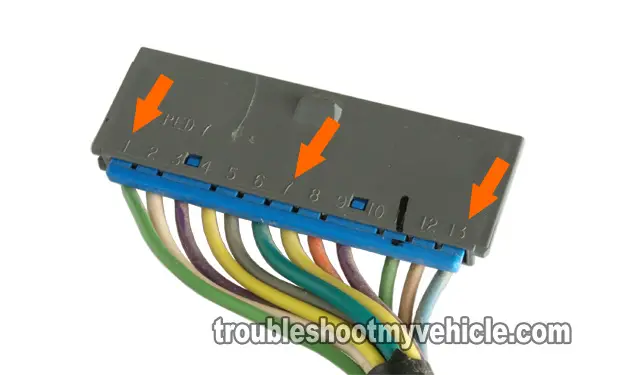 Part 1 -How to Test the Low-High Beam Headlight Dimmer Switch 1996 chevy s10 wiper wiring diagram 