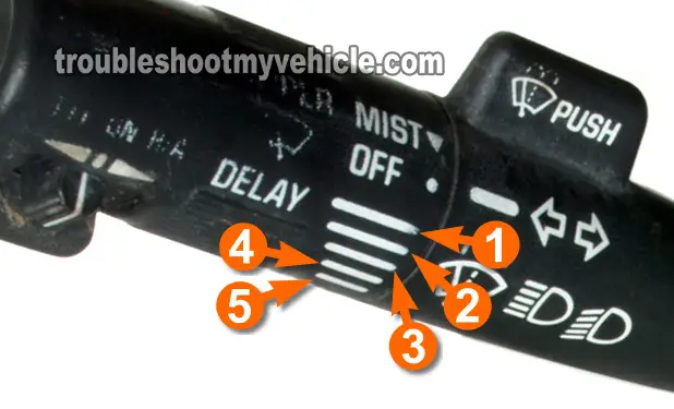 Wiper Delay (PULSE) Circuits. How To Test The Wiper Switch (Step By Step)