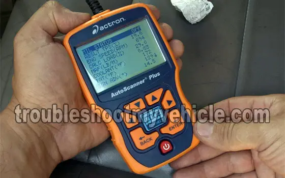 Checking For Misfire Codes With A Scan Tool On Honda 2.2L, 2.3L Accord, CRV, and Element