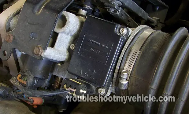 Part 1 -How To Clean the MAF Sensor (GM 3.3L 3.8L) 1990 nissan sentra engine diagram 