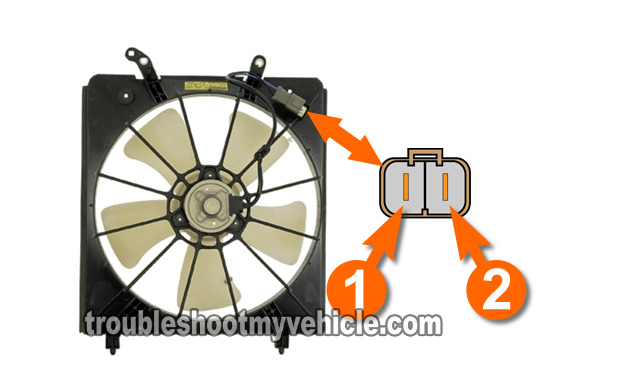 How To Test The Radiator Fan Motor (Honda 2.2L, 2.3L)