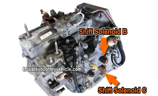 2009 honda accord 3.5 automatic trasmission shift solenoids