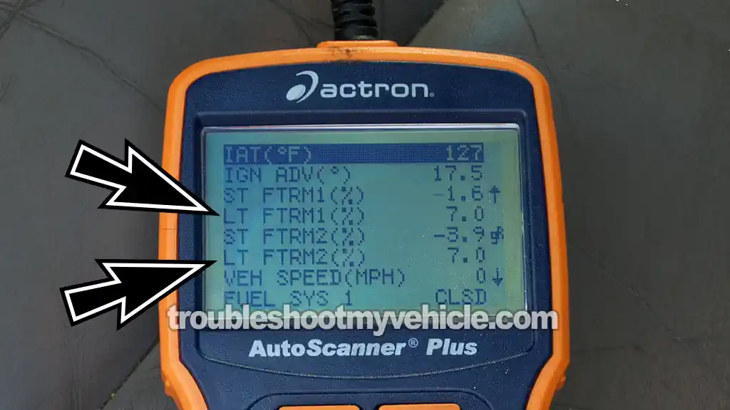 Fuel Trim Check. Troubleshooting Trouble Codes P0171 And P0174 (1996, 1997, 1998, 1999, 2000, 2001, 2002, 2003 4.0L V6 Ford Explorer, Aerostar, And Mercury Mountaineer)