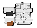 Clutch Pressure Control Solenoid A And B (2001-2005 1.7L Honda Civic) Clutch Pressure Control Solenoid A And B (2001-2005 1.7L Honda Civic)