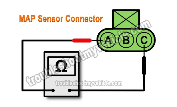 Circuits Shorted To Each Other. Bad PCM Causing MAP Sensor Code (1993, 1994 GM 4.3L, 5.0L, 5.7L)