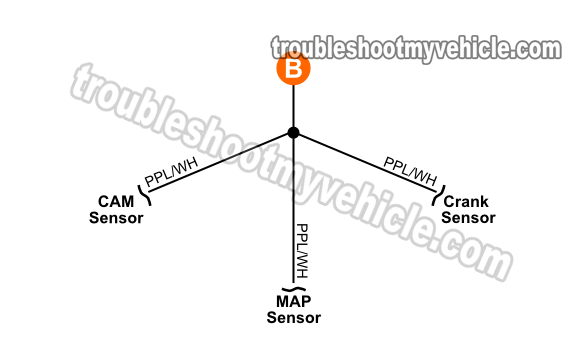 1996 1998 Throttle Position Sensor Circuit Diagram Dodge 3 9l 5 2l 5 9l