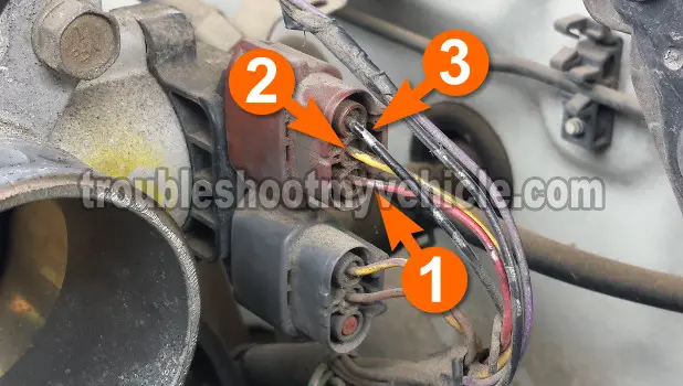 Part 2 -How to Test the TPS (2000-2002 1.8L Sentra) 3 5l engine diagram of mazda 