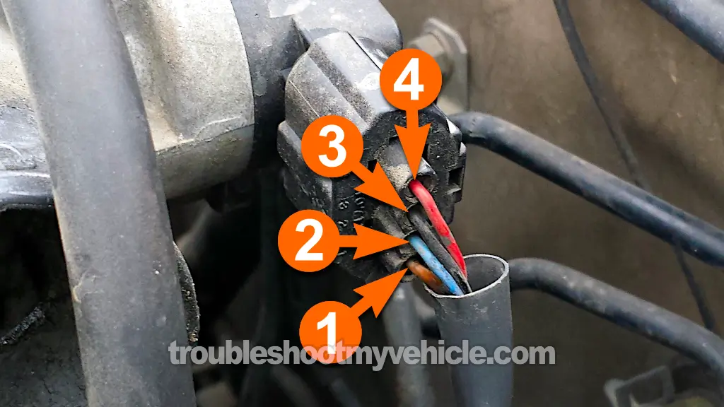 Circuit Descriptions Of The TPS. How To Test The Throttle Position Sensor (1992, 1993, 1994, 1995, 1996 2.2L Toyota Camry)