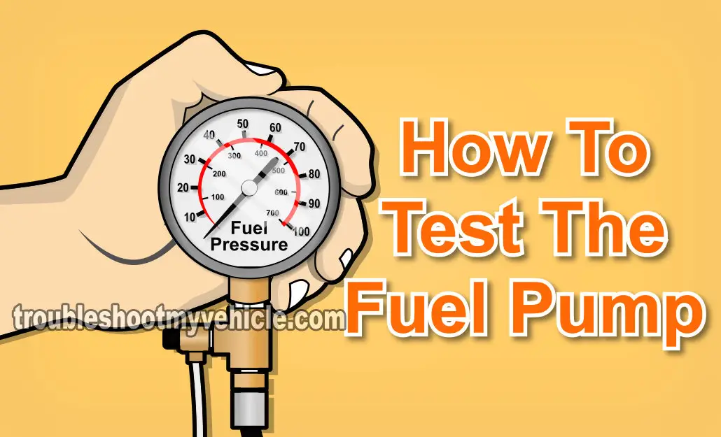 How To Test The Fuel Pump (2008-2010 GM 2.4L Ecotec)