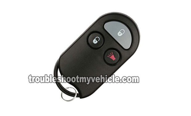 Replacement for Nissan 1998-2000 Frontier 1996-98 Pathfinder Remote Key Fob Pair 