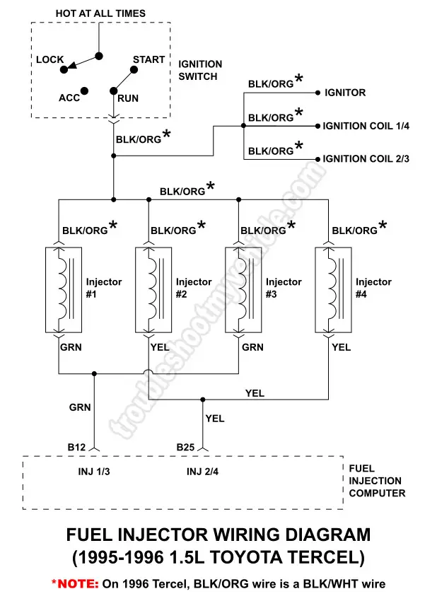 Wiring Diagram Toyota Tercel - REDLYNE