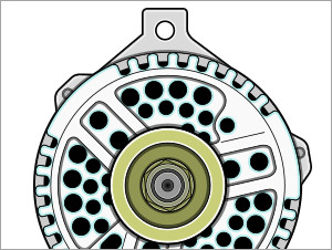 How To Test The Alternator (1994-1995 3.0L Ford Taurus) How To Test The Alternator (1994-1995 3.0L Ford Taurus)
