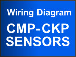 CKP And CMP Sensor Circuit Wiring Diagram (1999-2001 1.6L Mazda Protege) CKP And CMP Sensor Circuit Wiring Diagram (1999-2001 1.6L Mazda Protege)
